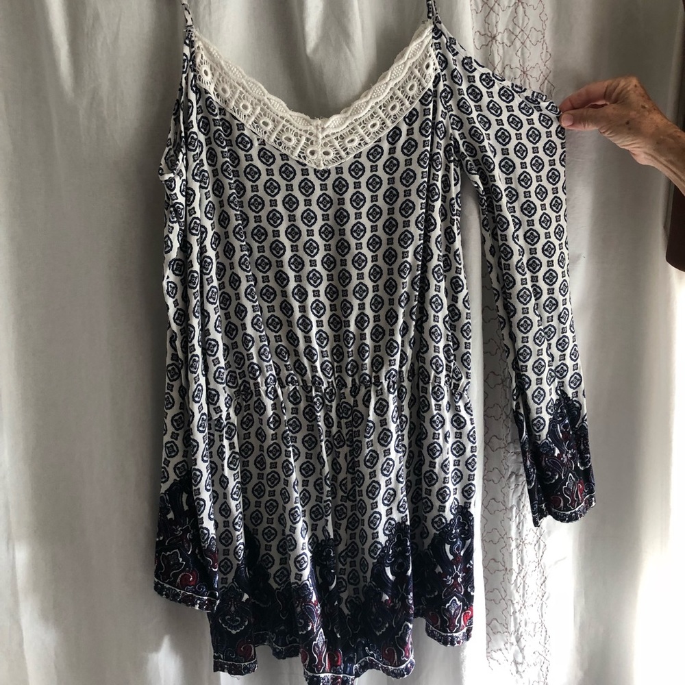 Off the shoulder romper